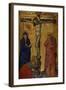 Christ on the Cross with Mary, John and Mary Magdalene, C.1370/80-null-Framed Giclee Print