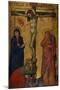 Christ on the Cross with Mary, John and Mary Magdalene, C.1370/80-null-Mounted Giclee Print