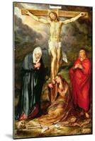 Christ on the Cross, with Mary, St John and the Magdalene, circa 1600-Hendrik Goltzius-Mounted Giclee Print