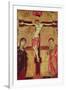 Christ on the Cross, with the Virgin Mary, St. John the Evangelist and Five Angels-null-Framed Giclee Print