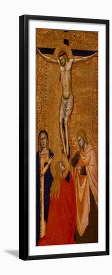 Christ on the Cross with the Virgin, Saint John, and Saint Mary Magdalene, C. 1360-1380 (Tempera An-Italian School-Framed Premium Giclee Print