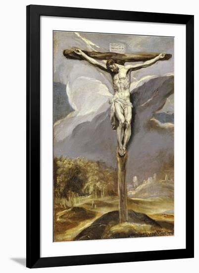 Christ on the Cross-El Greco-Framed Giclee Print