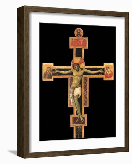 Christ on the Cross-Giunta Pisano-Framed Art Print