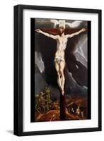 Christ on the Cross-El Greco-Framed Art Print