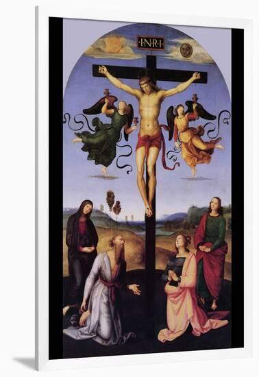 Christ on the Cross-Raphael-Framed Art Print