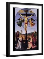 Christ on the Cross-Raphael-Framed Art Print