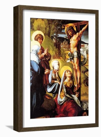 Christ on the Cross-Albrecht Dürer-Framed Art Print