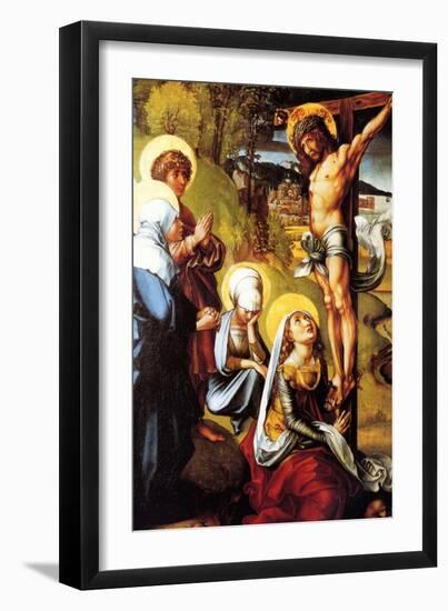 Christ on the Cross-Albrecht Dürer-Framed Art Print