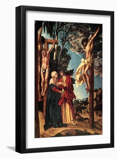 Christ on the Cross-Lucas Cranach the Elder-Framed Art Print