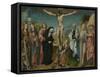 Christ on the Cross-Cornelis Engebrechtsz-Framed Stretched Canvas