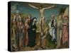Christ on the Cross-Cornelis Engebrechtsz-Stretched Canvas