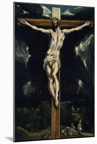 Christ on the Cross-El Greco-Mounted Giclee Print