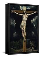 Christ on the Cross-El Greco-Framed Stretched Canvas