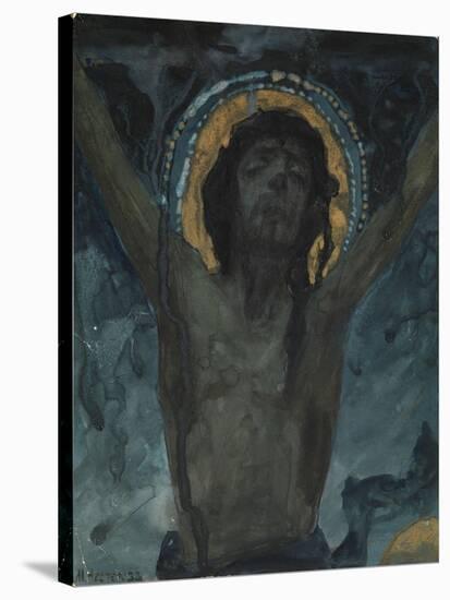 Christ on the Cross-Mikhail Vasilyevich Nesterov-Stretched Canvas