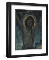 Christ on the Cross-Mikhail Vasilyevich Nesterov-Framed Giclee Print