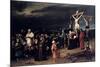 Christ on the Cross-Mihaly Munkacsy-Mounted Giclee Print