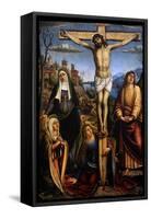 Christ on the Cross-null-Framed Stretched Canvas