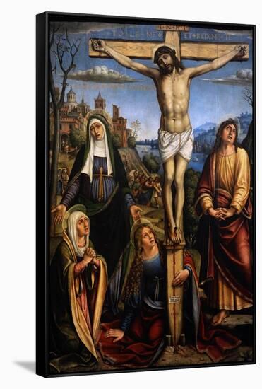 Christ on the Cross-null-Framed Stretched Canvas