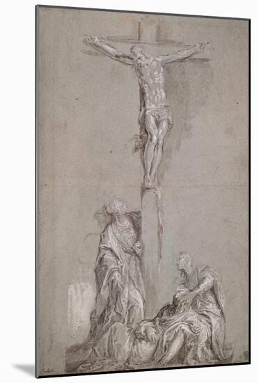 Christ on the Cross-Paolo Veronese-Mounted Giclee Print