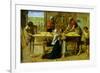 Christ on the House of His Parents-John Everett Millais-Framed Premium Giclee Print