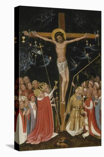 Christ on the Living Cross, 1420-30-Master of Saint Veronica-Stretched Canvas