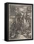 Christ on the Mount of Olives, 1515-Albrecht Dürer-Framed Stretched Canvas