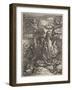 Christ on the Mount of Olives, 1515-Albrecht Dürer-Framed Giclee Print