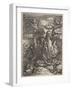 Christ on the Mount of Olives, 1515-Albrecht Dürer-Framed Giclee Print