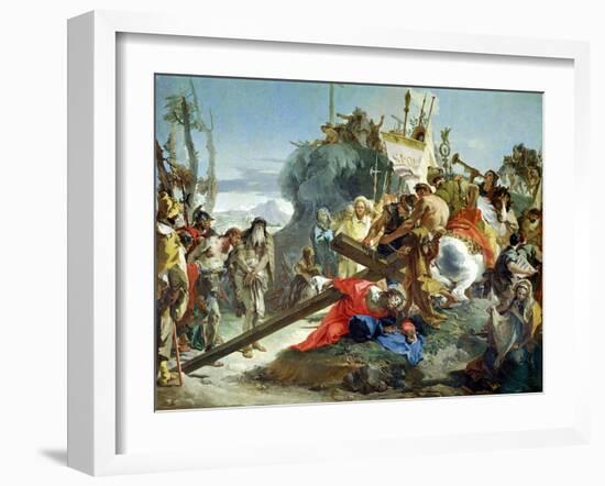 Christ on the Road to Calvary, 1749-Giovanni Battista Tiepolo-Framed Giclee Print