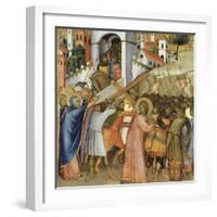 Christ on the Road to Calvary-Andrea di Bartolo-Framed Giclee Print