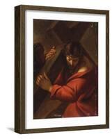 Christ on the Road to Calvary-Cecil Aldin-Framed Giclee Print