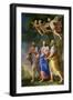 Christ on the Road to Emmaus-Jacques Stella-Framed Giclee Print
