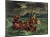 Christ on the Sea of Galilee, 1854-Eugene Delacroix-Mounted Giclee Print