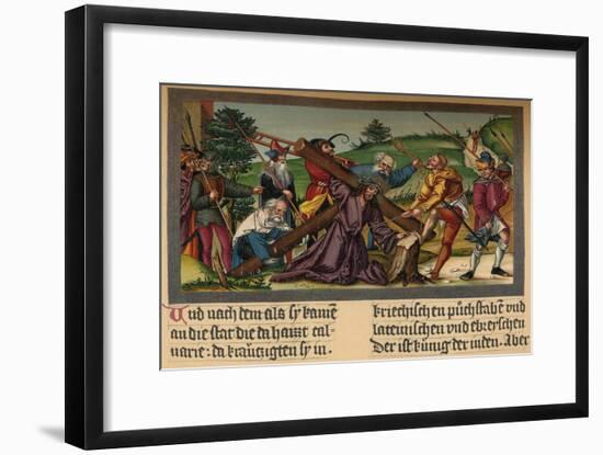 Christ on the Way to Calvary, c1530, (1907)-Matthias Gerung-Framed Giclee Print