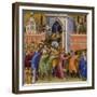 Christ on the Way to Calvary, from the Malavolti altarpiece, 1426-Giovanni di Paolo di Grazia-Framed Giclee Print