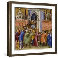 Christ on the Way to Calvary, from the Malavolti altarpiece, 1426-Giovanni di Paolo di Grazia-Framed Giclee Print