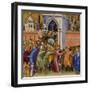 Christ on the Way to Calvary, from the Malavolti altarpiece, 1426-Giovanni di Paolo di Grazia-Framed Giclee Print