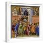 Christ on the Way to Calvary, from the Malavolti altarpiece, 1426-Giovanni di Paolo di Grazia-Framed Premium Giclee Print