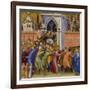 Christ on the Way to Calvary, from the Malavolti altarpiece, 1426-Giovanni di Paolo di Grazia-Framed Giclee Print