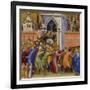 Christ on the Way to Calvary, from the Malavolti altarpiece, 1426-Giovanni di Paolo di Grazia-Framed Giclee Print