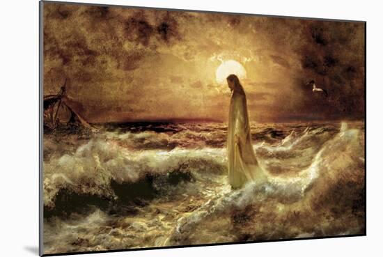 Christ on Water-Jason Bullard-Mounted Giclee Print