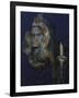 Christ, Painting on Canvas, from Antinoe, Egypt, Coptic Civilization-null-Framed Giclee Print