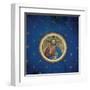 Christ Pantocrater, Scrovegni Chapel with Fresco cycle-Giotto di Bondone-Framed Art Print