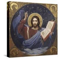 Christ Pantocrator, 1885-1896-Viktor Mikhaylovich Vasnetsov-Stretched Canvas