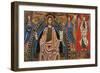 Christ Pantocrator, Altarpiece from Ribes Valley, Workshop of La Seo D'Urgell-null-Framed Giclee Print