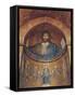 Christ Pantocrator and the Madonna Enthroned with Angels and Apostles, from the Central Apse-null-Framed Stretched Canvas