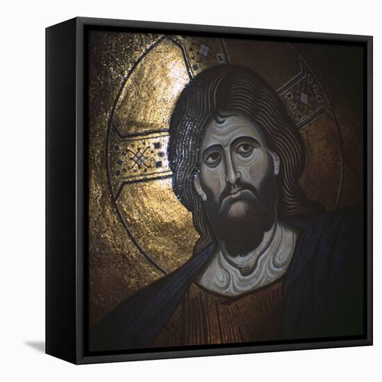 Christ Pantocrator, Byzantine, 12th Century-null-Framed Stretched Canvas