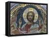 Christ Pantocrator, Church of Saviour, UNESCO World Heritage Site, St Petersburg, Russia-Godong-Framed Stretched Canvas