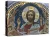 Christ Pantocrator, Church of Saviour, UNESCO World Heritage Site, St Petersburg, Russia-Godong-Stretched Canvas