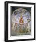 Christ Pantocrator Enthroned, Symbols of the Four Evangelists and Archangels, 1072-1078-null-Framed Giclee Print